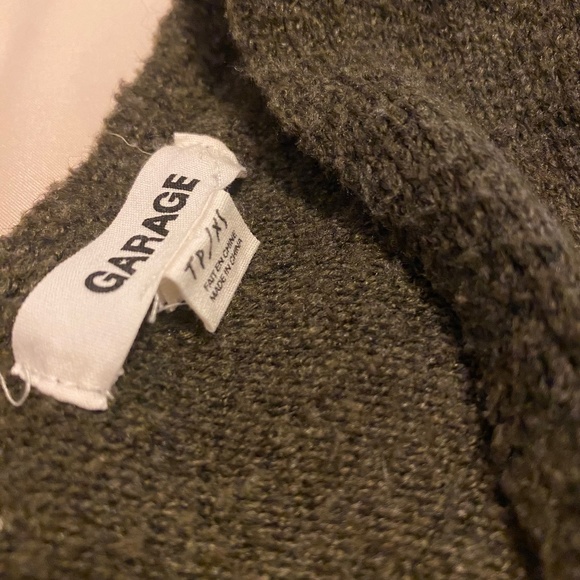 Garage Brand Knit Open Sweater - Picture 3 of 4